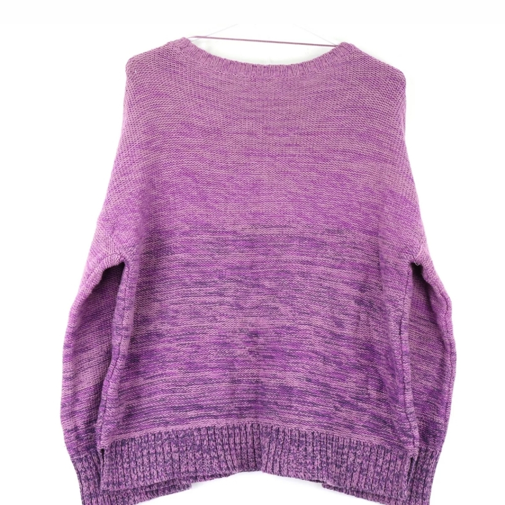Style & Co. Women's Marl Braid Pull Over Sweater - Picture 3 of 3